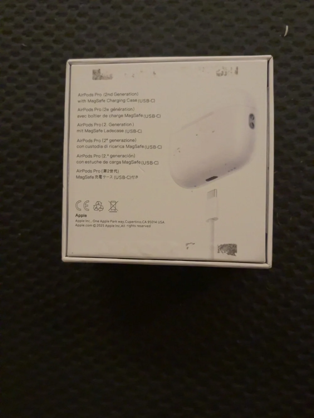 Apple White AirPods Pro 2nd Generation with MagSafe Case
